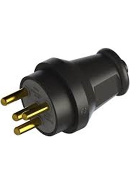 Kauçuk Trifaze Fiş 3*25