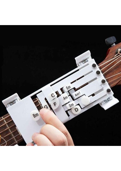 Gitar Yardım Eğitimci Öğrenme Sistemi Uygulama Yardımcısı Acemi Beyaz Öğretin (Yurt Dışından) fırsatları