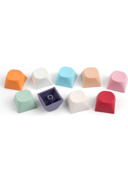 Pbt Keycaps Ma Profil Bilyalı Şekli / Aydınlatmalı Anahtarlık Mx Mekanik Klavye Siyah Için  (Yurt Dışından)