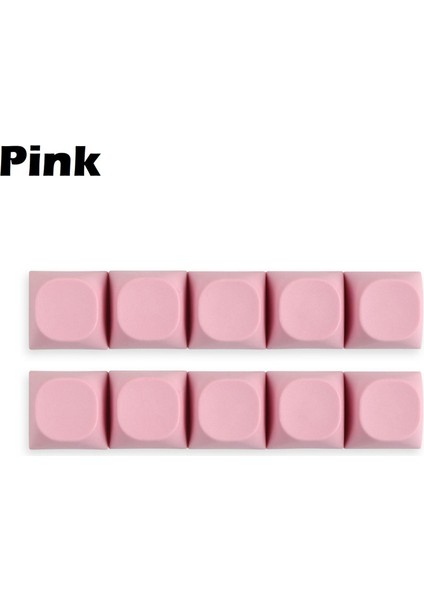 Pbt Keycaps Ma Profili, Top Şekli, Tüm Cherrymx Mekanik Klavye Pembe  (Yurt Dışından)