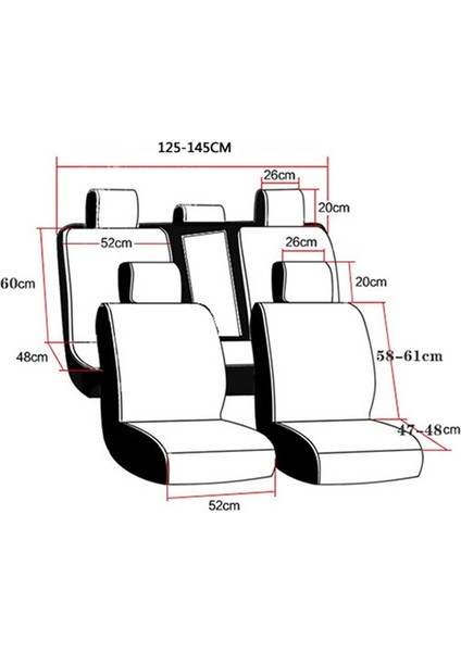 Araba 12V Ön Koltuk Isıtıcı Minderi Siyah (Yurt Dışından) fiyatları