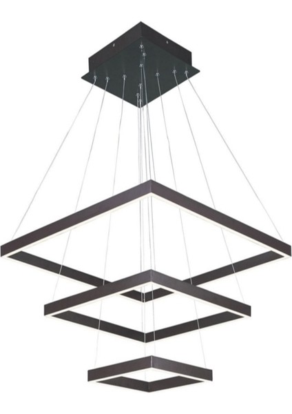 Napoli Serisi Kare LED Lineer Armatur