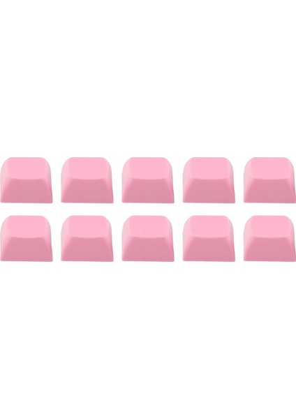 10 Parça 1u Keycaps Kalın Pbt Dıy Parçaları Için Kiraz Mx Mekanik Klavye Pembe (Yurt Dışından)