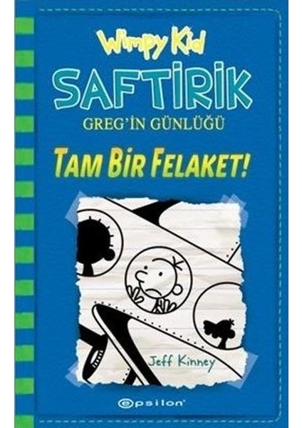 Saftirik Greg`in Günlüğü 12 - Tam Bir Felaket! Jeff Kinney 9786051733173