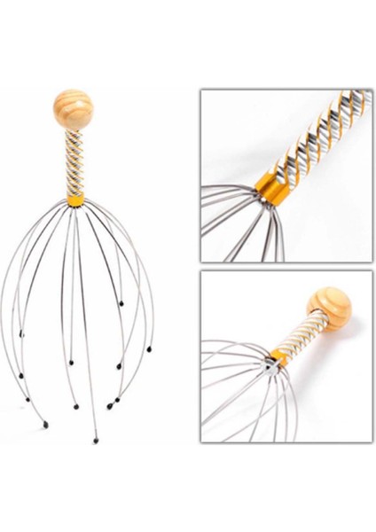 5dm Bokoma Yumuşak Uçlu Pratik Rahatlatıcı Kafa Kaşıma Teli ve Masaj Aleti modelleri