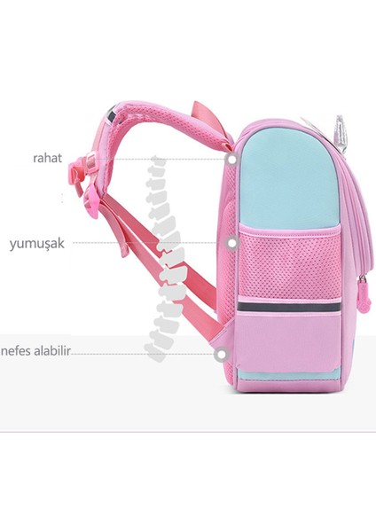 Goodtool Desenli Ilköğretim Okul Sırt Çantası - Pembe (Yurt Dışından) modelleri