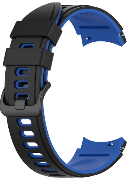 Samsung Galaxy Watch4 Klasik 42MM / 46MM Iki Renkli Silikon Kayış Watchband Için (Yurt Dışından)