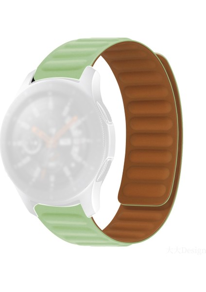 Samsung Galaxy Watch Active Için Silikon Manyetik Saat Kayışı (Yurt Dışından)