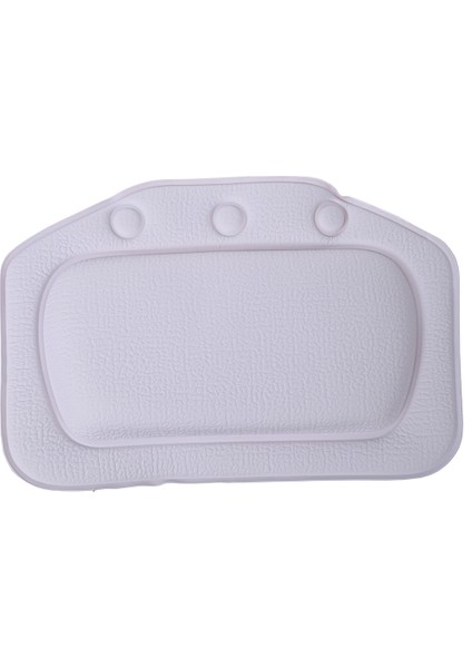 Ev & Bahçe Banyo Küvet Yastığı Banyo Küveti Baş Desteği Vantuz Su Geçirmez Banyo Yastıkları Banyo Ürünleri Beyaz