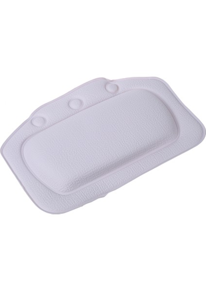 Ev & Bahçe Banyo Küvet Yastığı Banyo Küveti Baş Desteği Vantuz Su Geçirmez Banyo Yastıkları Banyo Ürünleri Beyaz