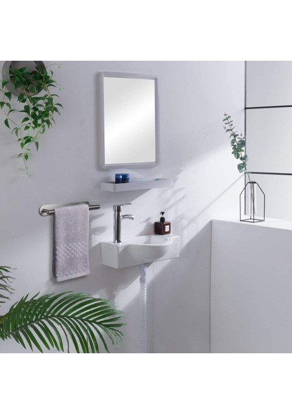 3 Parça Banyo Donanım Seti - Gümüş (Yurt Dışından)