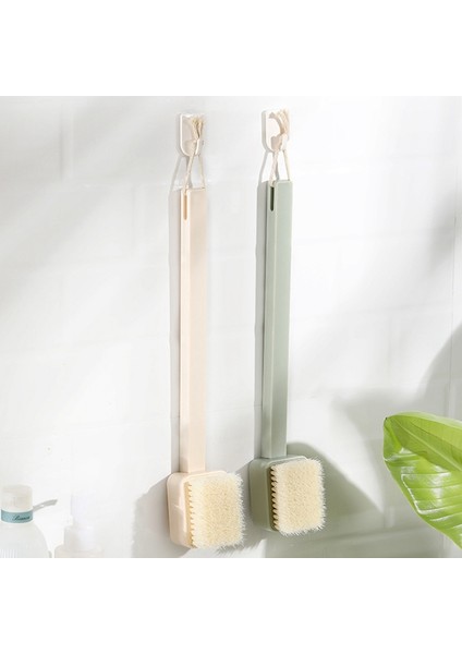 Sökülebilir Uzun Saplı Sırt Fırçası Banyo Duşu Gövde Kuru Cilt Spa Scrubber Fırça-Yeşil(Yurt Dışından) modelleri