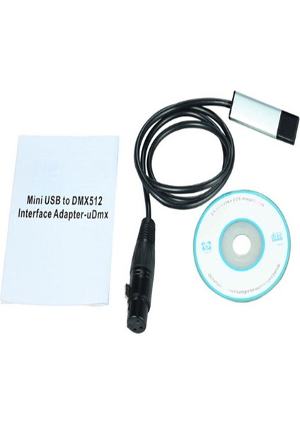 Arayüz Adaptörü Kontrol Cihazı DMX512 Bilgisayar Sahne Aydınlatma Kontrolü Usb'den Dmx'e indirimleri
