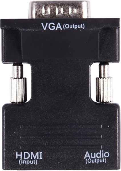 1080P HDMI Kadın - VGA Erkek, Ses Çıkış Kablosu Dönüştürücü Adaptörlü fırsatları