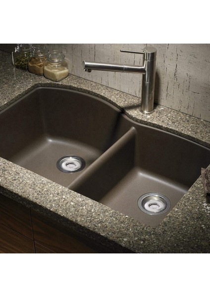 3'lü Paket - 2.25 Inç Üst / 1 Inç Sepet, Paslanmaz Çelik Eğim ve 1x Mutfak Bataryası Tesisat Hortumu Evrensel Tüp indirimleri