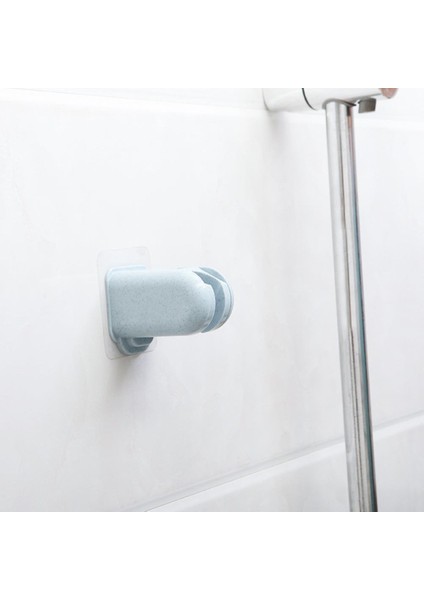 Duvar Jeli Monteli Duş Başlığı Stand Braketi Tutucu Elle Tutulan Banyo Duş Başlığı Uydurma Taşınabilir Banyo Aksesuarları