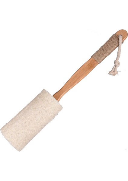 Srıwen 2020 Doğal Peeling Kabağı Luffa Lif Kabağı Geri Sünger Scrubber Fırça Uzun Ahşap Saplı Gövde Gövde(Yurt Dışından)