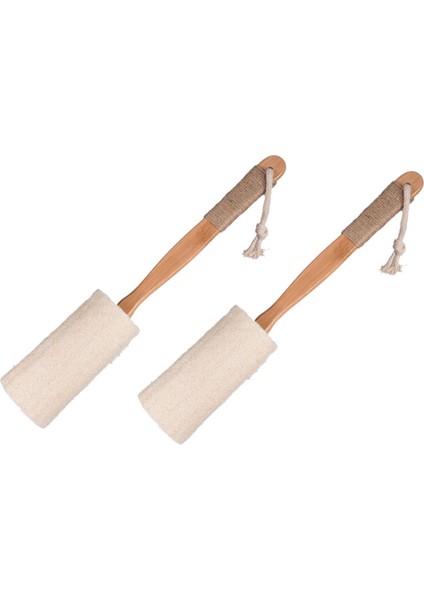 Srıwen 2020 Doğal Peeling Kabağı Luffa Lif Kabağı Geri Sünger Scrubber Fırça Uzun Ahşap Saplı Gövde Gövde(Yurt Dışından)
