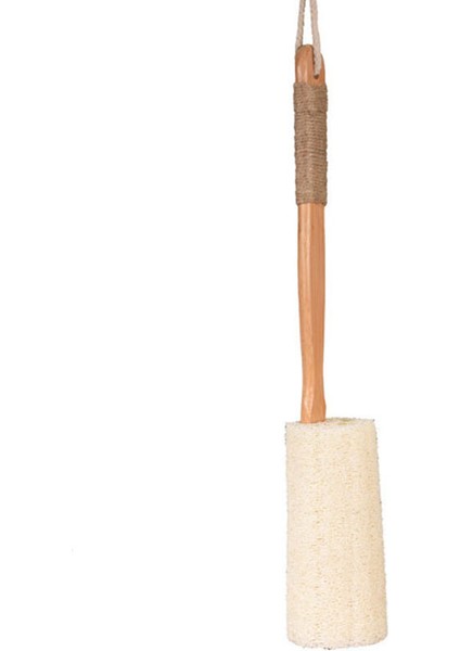 Srıwen 2020 Doğal Peeling Kabağı Luffa Lif Kabağı Geri Sünger Scrubber Fırça Uzun Ahşap Saplı Gövde Gövde(Yurt Dışından)