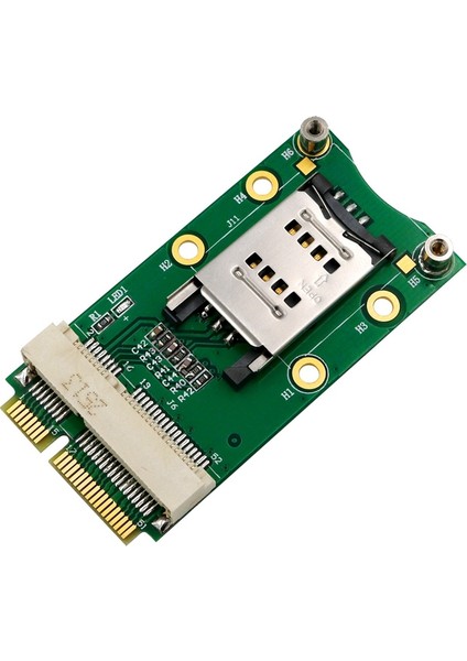 Mini Pcı-E Express - Pcı-E Adaptörü3g/4g Wwan Lte Için Yuvakart Masaüstü Dizüstü