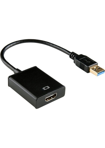 Guangdong Spirit USB 3.0 - HDMI Adaptörü, USB - HDMI Adaptörü Pc Dizüstü Projektör Için Full Hd Video Ses Çoklu Ekran Dönüştürücü