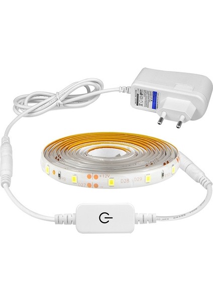 Kontak Dimmer Anahtarı, Mutfak/yatak Odası Için LED Şerit Işık Anahtarı DC12V Kontak Kontrol Lambası Su Geçirmez (Ab Tak)