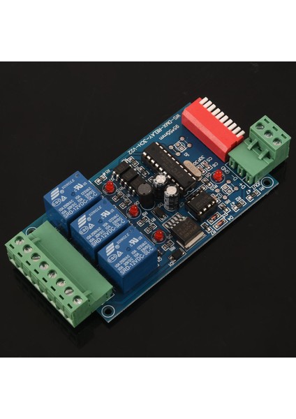3 Kanal 5A DMX512 Kontrollü Röle Anahtar Kiti Dıy Dönüştürücü Dmx Dimmer Röle indirimleri