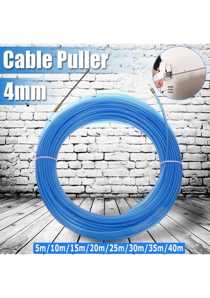 Flash Deal 4mm Dayanıklı Kablo Çektirme Fiberglas Tel Kablo Çektirme Elektrikli Alet Balık Bandı modelleri