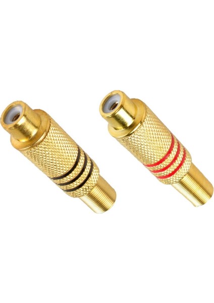 20 Adet Kaplama Aurum Rca Dişi Jack Ses Kablosu Konnektör Adaptörü Lotus Rca Fiş Çoğaltıcı Adaptörü Mikser Amplifikatörleri Için indirimleri