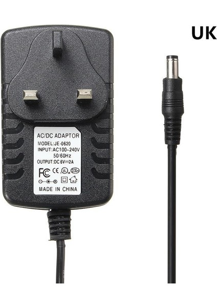 Ac 110V-240V - Dc 6V 2A 12W Güç Kaynağı Şarj Cihazı Dönüştürücü Adaptör 5.5mmx2.1mm fiyatları