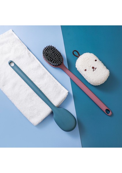 Banyo Fırçası Duş Için Uzun Sap, Sırt Fırçası, Vücut Fırçası, Sırt Scrubber -Sarı fiyatları