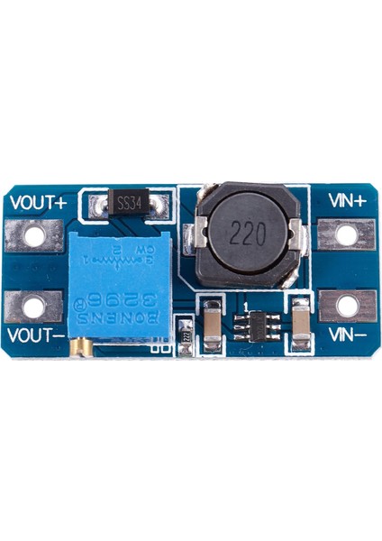 Dc/Dc 2-24 V 5-28 V Step Up Boost Modül Adaptörü - Yeşil (Yurt Dışından)