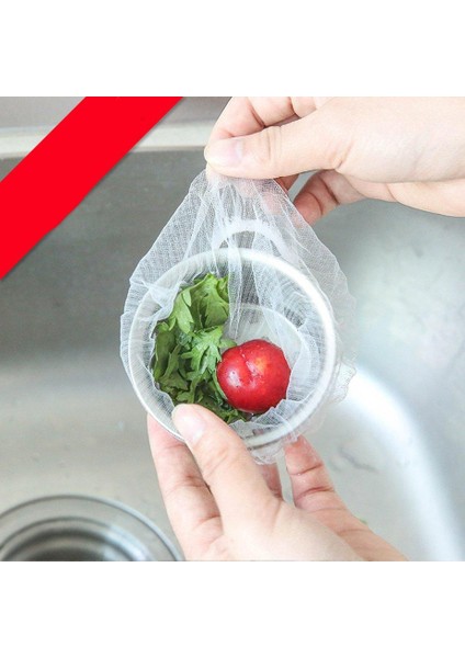 100 Adet/grup 30 Adet/grup Mutfak Banyo Duş Drenaj Kapağı Net Torba Filtre