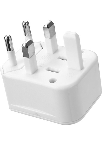 Evrensel Dünya Seyahat Adaptörü Ac Güç Şarj Cihazı Fişi Çift 2 USB Bağlantı Noktası Dönüştürücü Siyah/beyaz - Beyaz modelleri