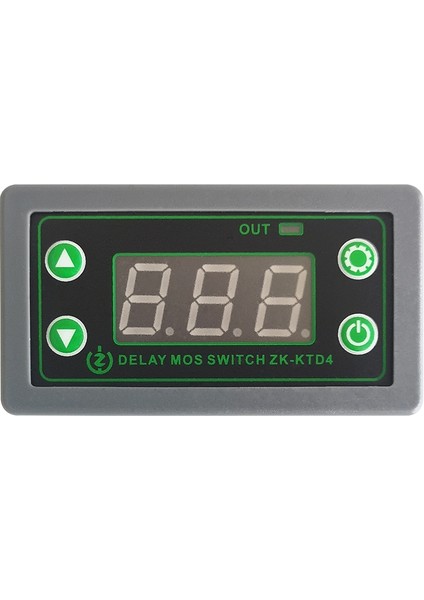 Zk-Ktd4 Mos Anahtarı Tetik Döngüsü Zamanlama Gecikme Modülü Solenoid Valf Kontrolü Alet Çantası ile 5V12V2V