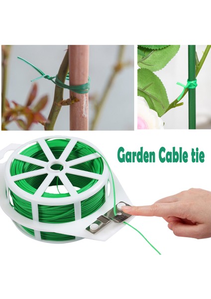 Plastik Bitki Kablo Bağları Yeniden Kullanılabilir Kablo Bağları Sera Bahçe Büyüme Kitleri Ayarlanabilir Plastik Bitki Kablo Bağları(Yurt Dışından) fiyatları