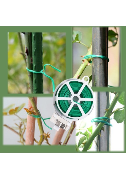 Plastik Bitki Kablo Bağları Yeniden Kullanılabilir Kablo Bağları Sera Bahçe Büyüme Kitleri Ayarlanabilir Plastik Bitki Kablo Bağları(Yurt Dışından) fırsatları