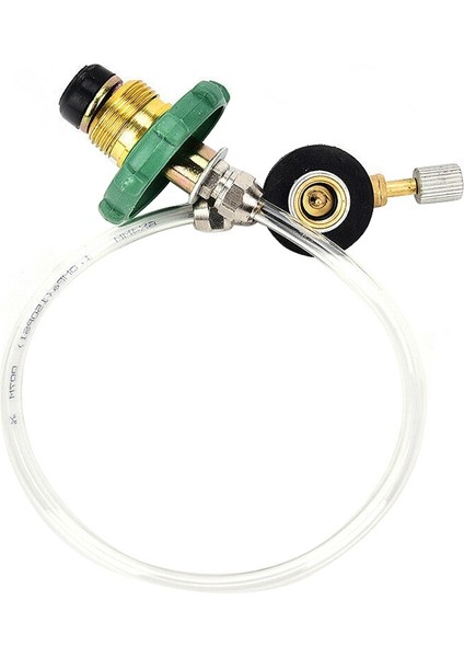 Açık Kamp Gaz Sobası Propan Dolum Adaptörü Düz Silindir Tankı Çoğaltıcı Şişe Adaptörü Gaz Şarj Aksesuarları fiyatları