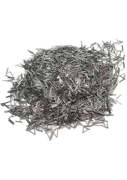 Yaklaşık 1000G Paslanmaz Çelik Manyetik Parlatma Iğnesi / Elektromanyetik Davul Parlatma Makinesi Pim Çapı 0.5X5MM
