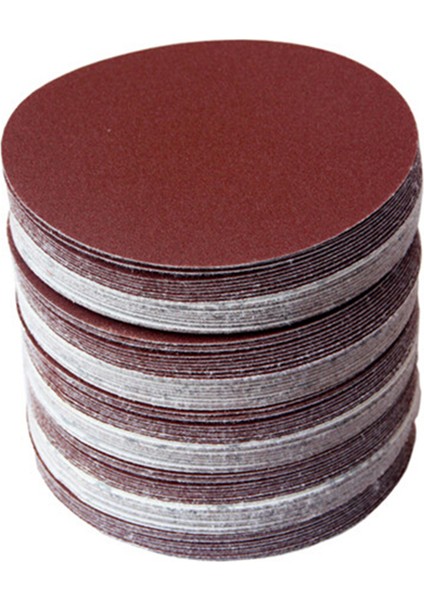 30 Adet/takım 5 Inç 125MM Yuvarlak Zımpara Diski Kum Levhaları Kum 80/100/120/180/240/320 Cırt Cırt Zımpara Diski Zımpara Irmik