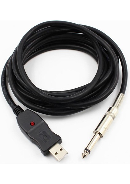 USB Arayüzü Erkek - 6.35MM 43469 Mono Erkek Elektrik Gu USB Gitar Kablosu(Yurt Dışından) modelleri