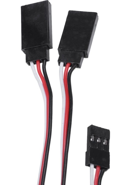 3 Pin Erkek - Dişi Uzaktan Kumanda Y Servo Uzatma Kablosu Teli (300MM) indirimleri