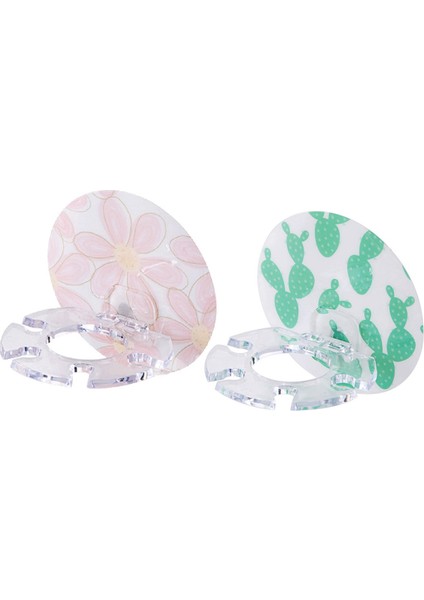 Eıtgzwas 2020 2 Adet Kaktüs Plastik Diş Fırçası Tutacağı Diş Macunu Depolama Rafı Tıraş Makinesi Diş Fırçası Dispenseri Banyo Düzenleyici Aksesuarları - Yeşil ve Pembe fiyatları