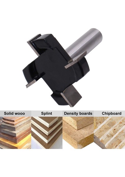 Srıwen 2020 Shank Cnc Spoilboard Yüzey Yönlendirici Bit Ahşap Freze Planya Aracı Ağaç Işleme Araçları Döşeme Düzleştirme Yönlendirici Bit 1/2 Inç