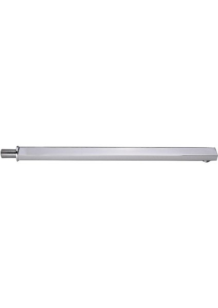 Yağmur Duş Başlığı Için 24 Inç 60CM Kare Krom Duvara Monte Duş Uzatma Kolu(Yurt Dışından)