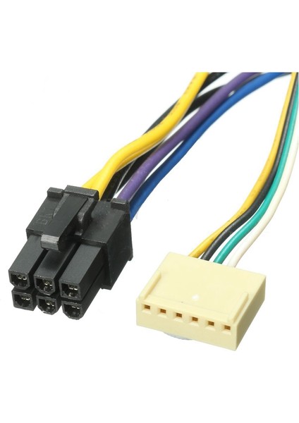 Hp Z220 Z230 Sff Anakart Sunucu Iş Istasyonu Siyah Için Atx Psu Güç Kablosu 24P - 6p fırsatları
