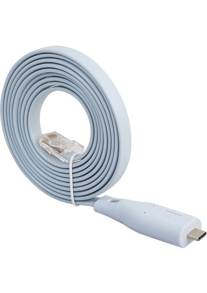 USB Tip C USB C - RJ45 Konsol Kablosu Ethernet Lan Ağ Adaptör Kablosu Windows 8/7 Vista Mac Linux Için 1.8m(Yurt Dışından)