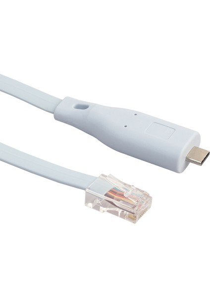 USB Tip C USB C - RJ45 Konsol Kablosu Ethernet Lan Ağ Adaptör Kablosu Windows 8/7 Vista Mac Linux Için 1.8m(Yurt Dışından)