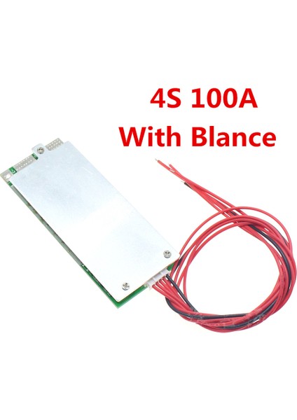 4s 12V 100A Koruma Devre Kartı Lifepo4 Bms 3.2V Dengeli Ups Invertörlü Enerji Depolama Paketleri Şarj Cihazı Güç Kaynağı