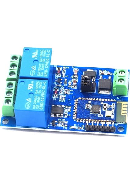 Dc 12V Çift Devre Bluetooth Röle Modülü Bluetooth Röle Anahtar Modülü Akıllı Ev